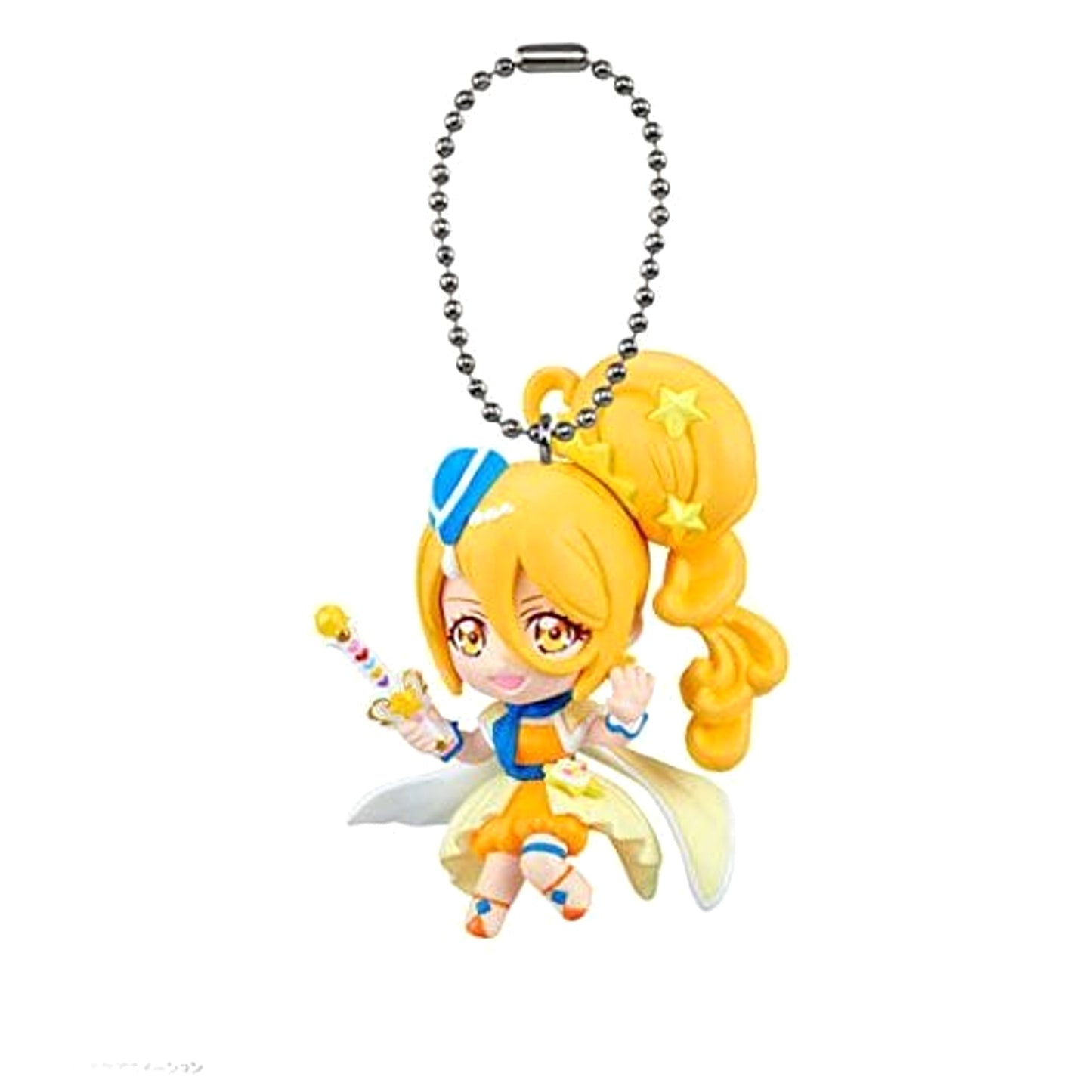 Hug tto! PreCure Cure Etoile Melody Sword Ver. 5 Mascot 2 Keychains [USED]