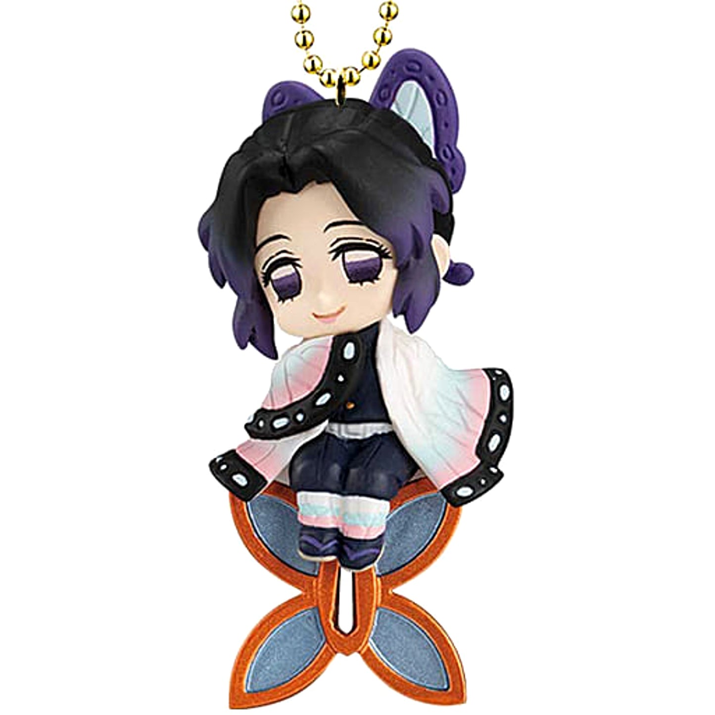 Demon Slayer: Kimetsu no Yaiba Shinobu Kocho 4 Twinkle Dolly 2 Keychains [USED]