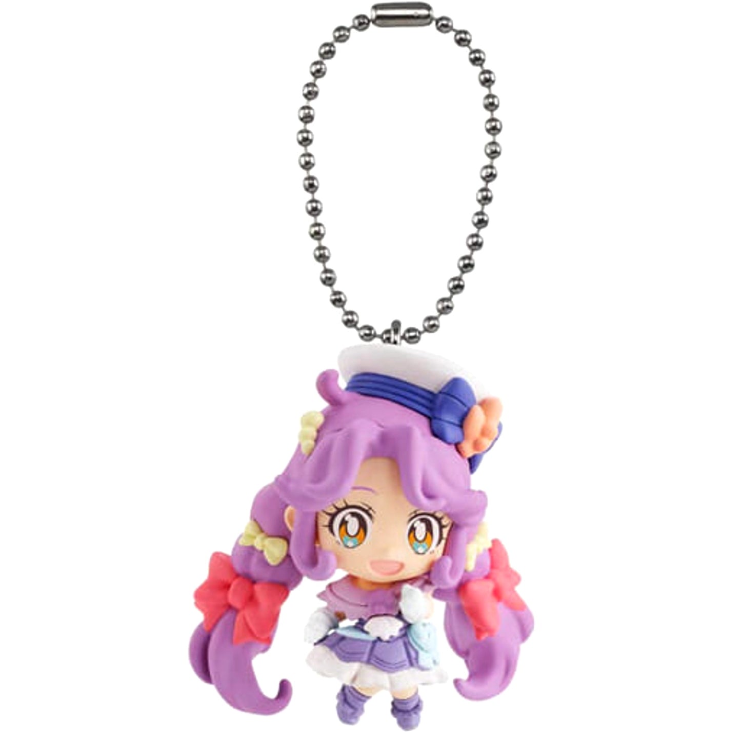 Tropical Rouge! Pretty Cure Cure Coral 2 Mascot Keychains [USED]