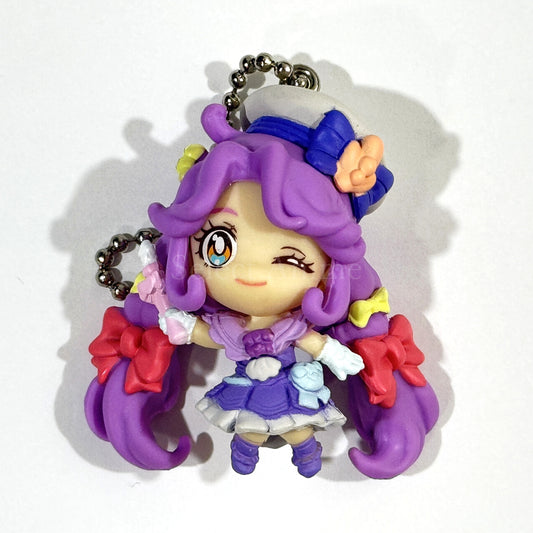 Tropical Rouge! Pretty Cure Cure Coral Heart Rouge Rod Ver. 4 Mascot 2 Keychains [USED]