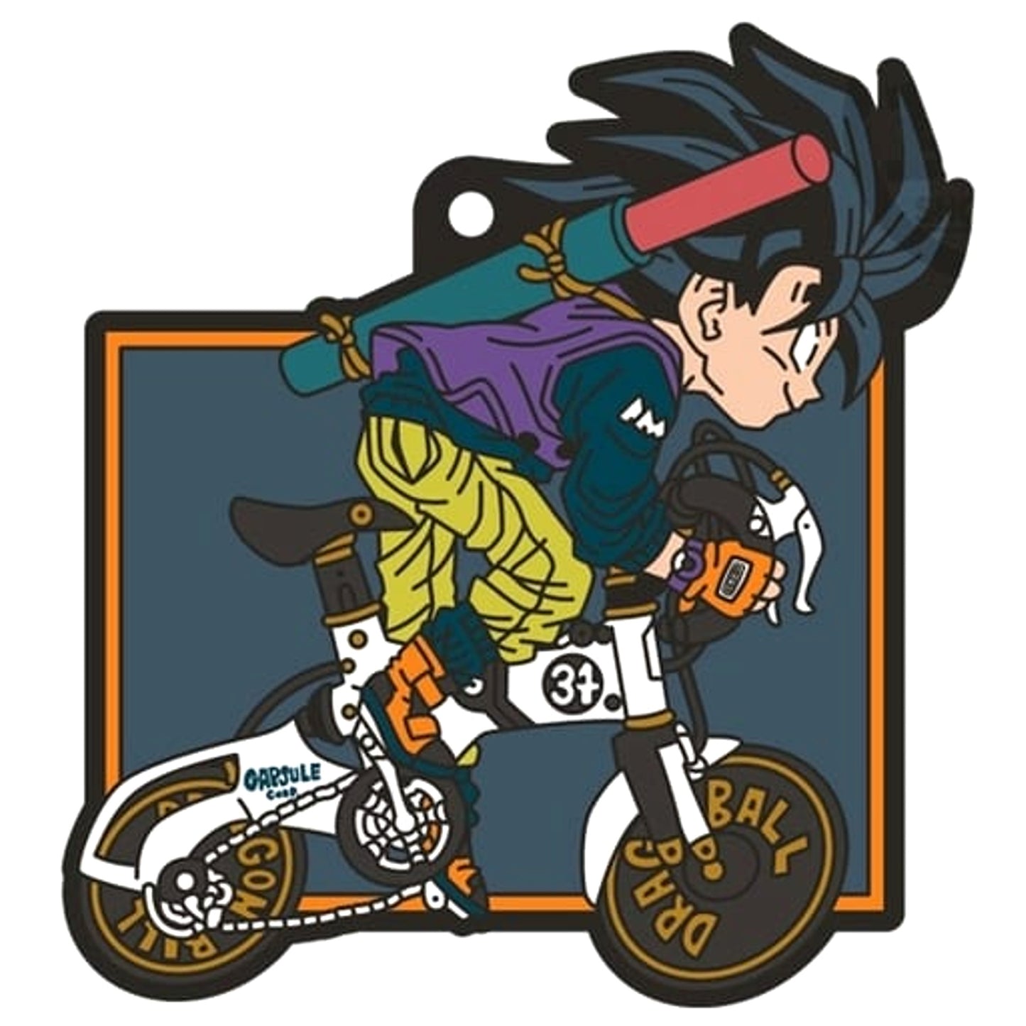 Son Goku 10 Dragon Ball Rubbermas Art Gummies 2 [USED]