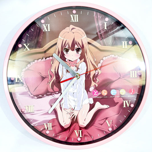 Toradora Taiga Aisaka Pink Y-Shirt Ver. A Wall Clock [USED]