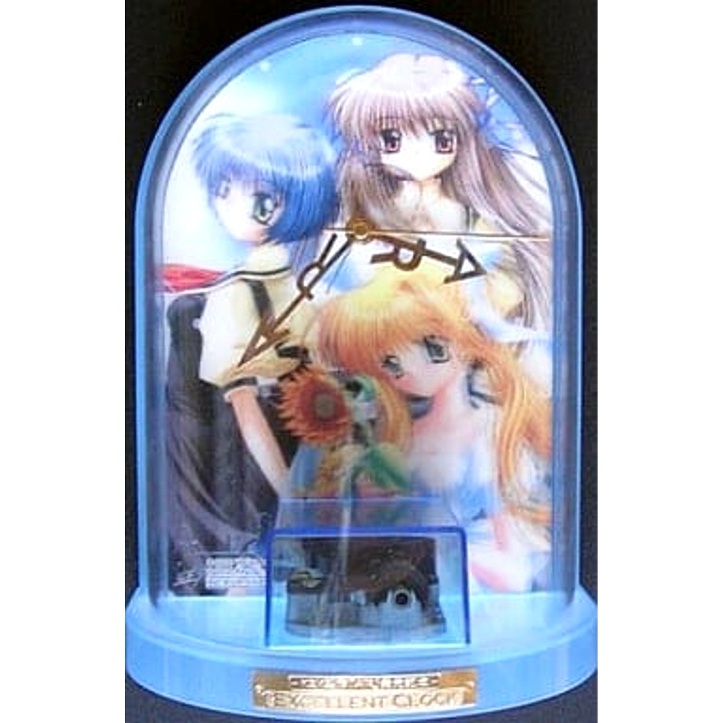 AIR Misuzu Kamio Kano Kirishima and Minagi Tohno Excellent Clock with Music Box PC Game First Limited Edition Messe Sanoh Bonus [USED]