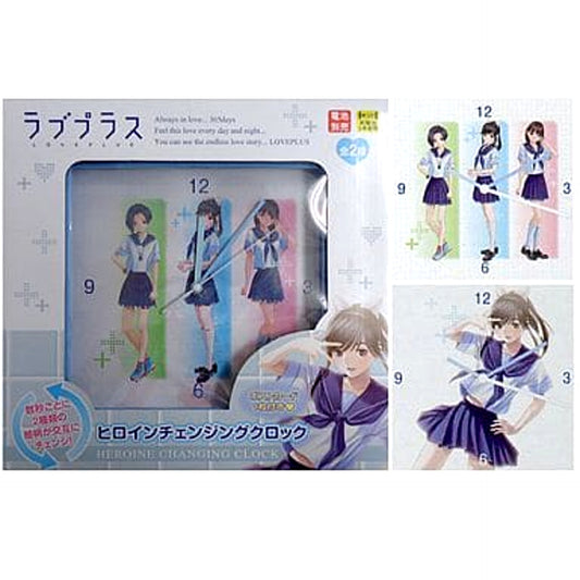Love Plus Heroine Changing Clock Blue Frame Uniform Ver. [USED]
