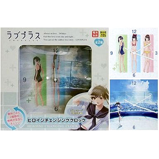 LovePlus Heroine Changing Clock White Frame Swimsuit Ver. [USED]