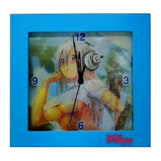 Super Sonico Changing Clock Blue [USED]