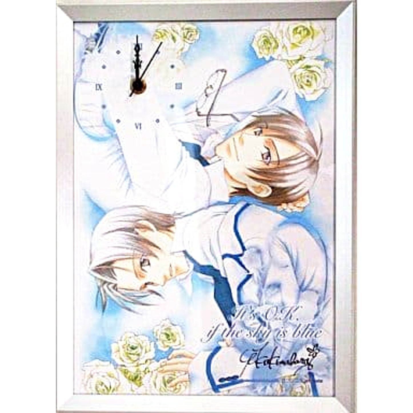 Aoi Sora ga Areba Sore de Ii Panel Clock Animate Point Prize [USED]