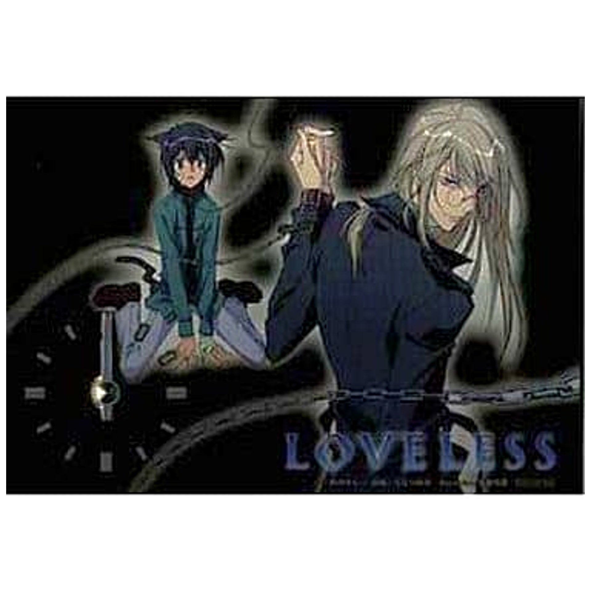 Loveless Ritsuka and Soubi Wall Clock Animate AV Fair Prize [USED]