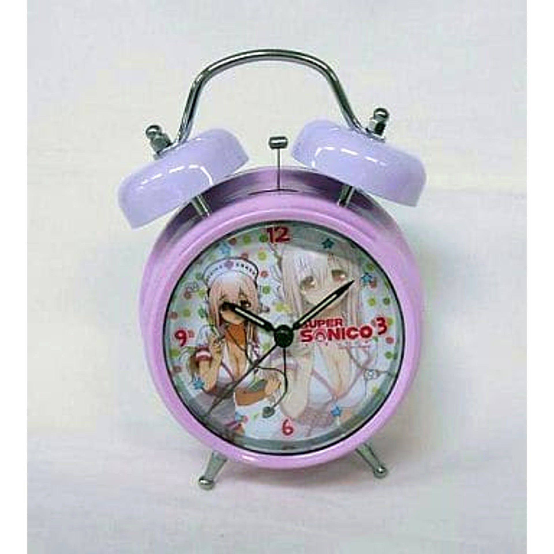 Super Sonico Voice Alarm Clock Pink [USED]
