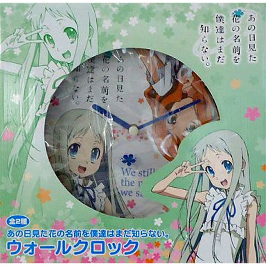 Meiko Honma Naruko Anjo Anohana Wall Clock [USED]