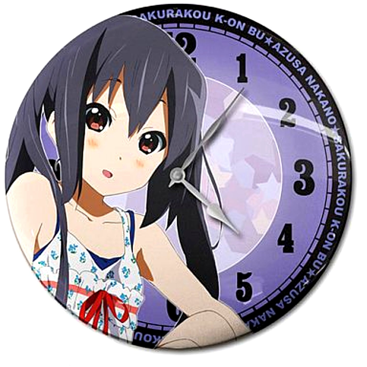 Azusa Nakano K-On! Tin Clock [USED]