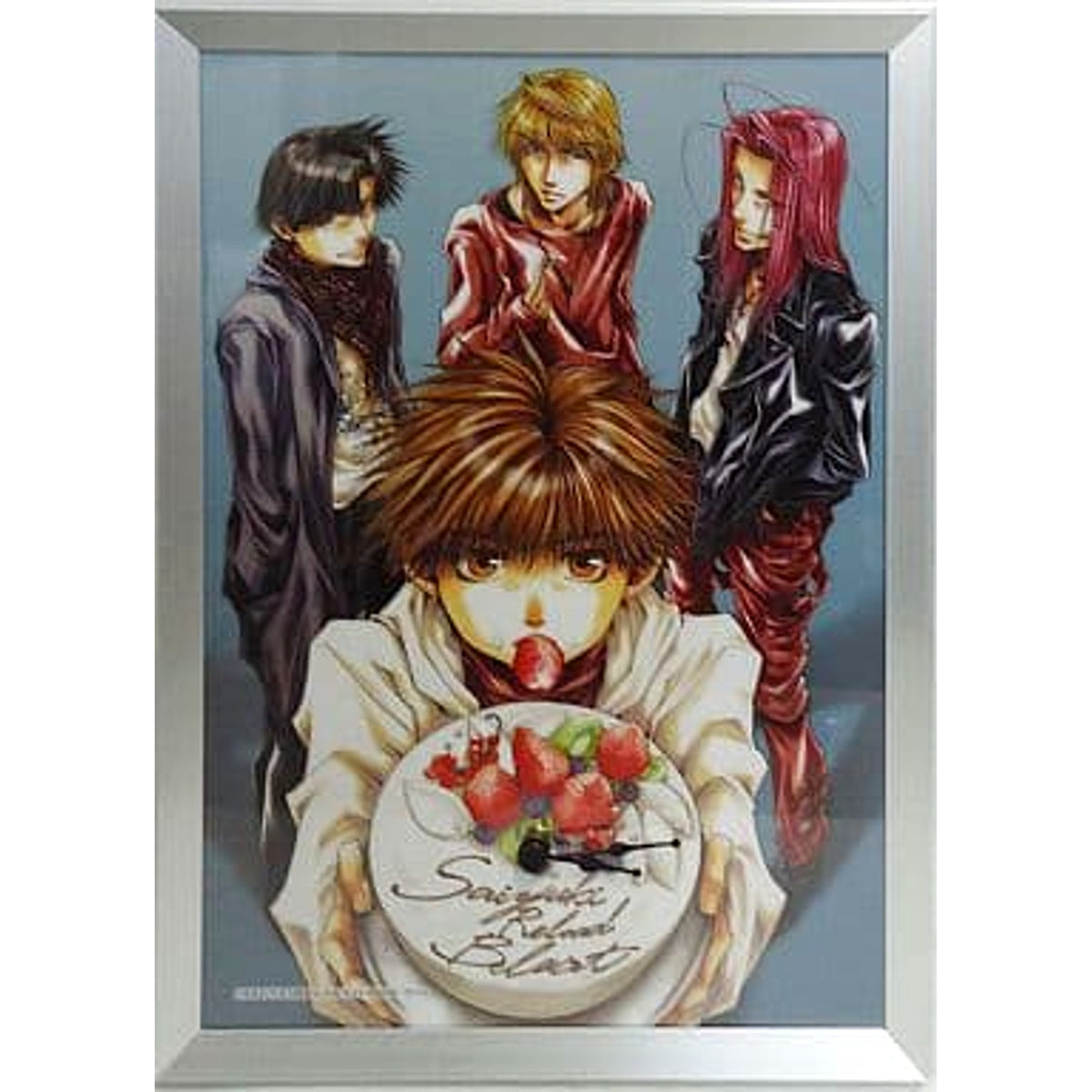 Saiyuki Reload Blast Panel Clock Zero Sum 100th Issue Mail In Bonus [USED]