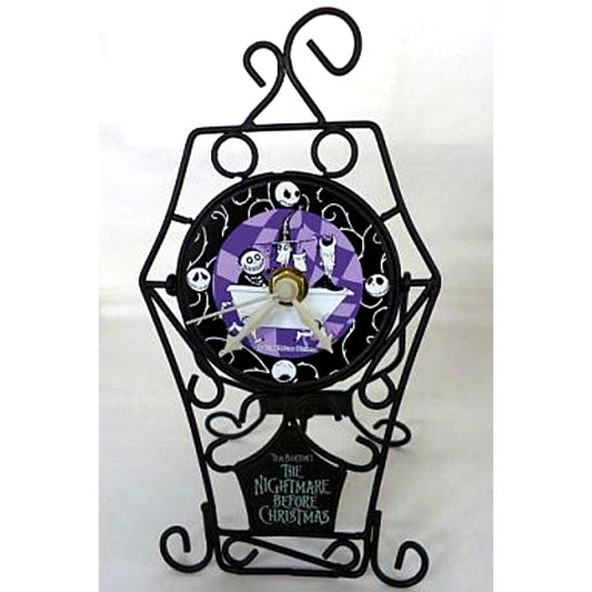 The Nightmare Before Christmas Wire Clock / Purple [USED]
