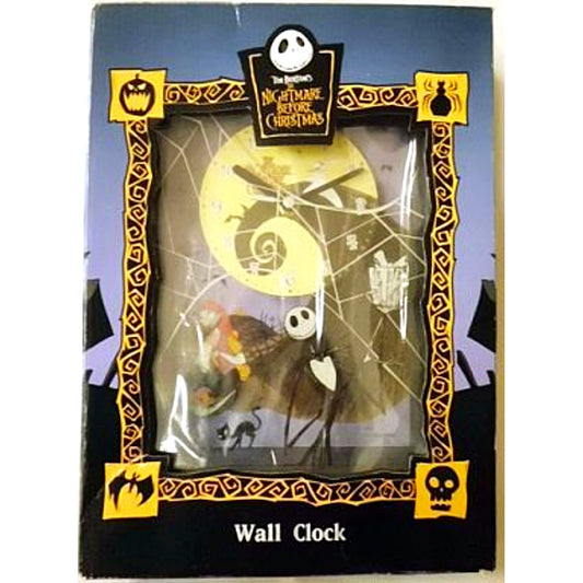 The Nightmare Before Christmas Yellow Wall Clock [USED]