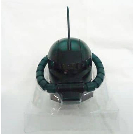 Mobile Suit Gundam MS-06 Zaku II Clear Green Head Projection Clock [USED]