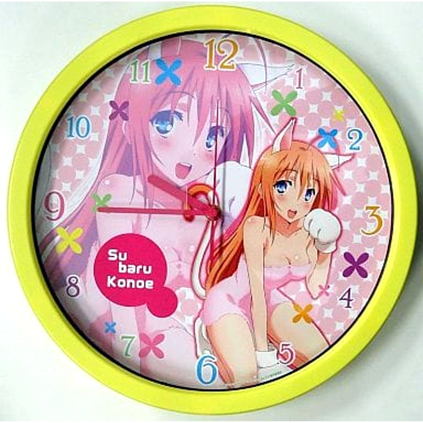 Mayo Chiki! Subaru Konoe Yellow Ver. Wall Clock [USED]