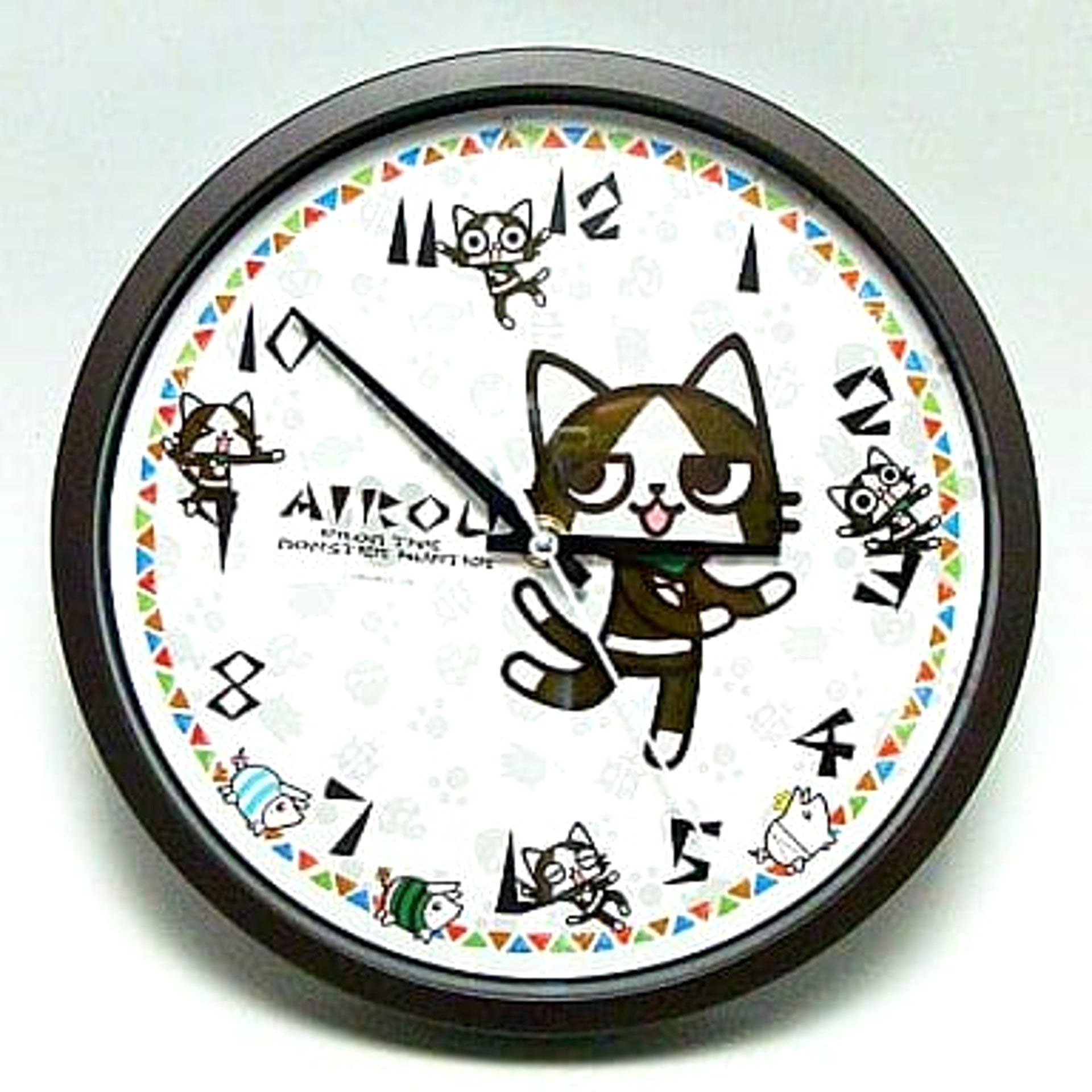 Monster Hunter Merarou Airou Wall Clock [USED]