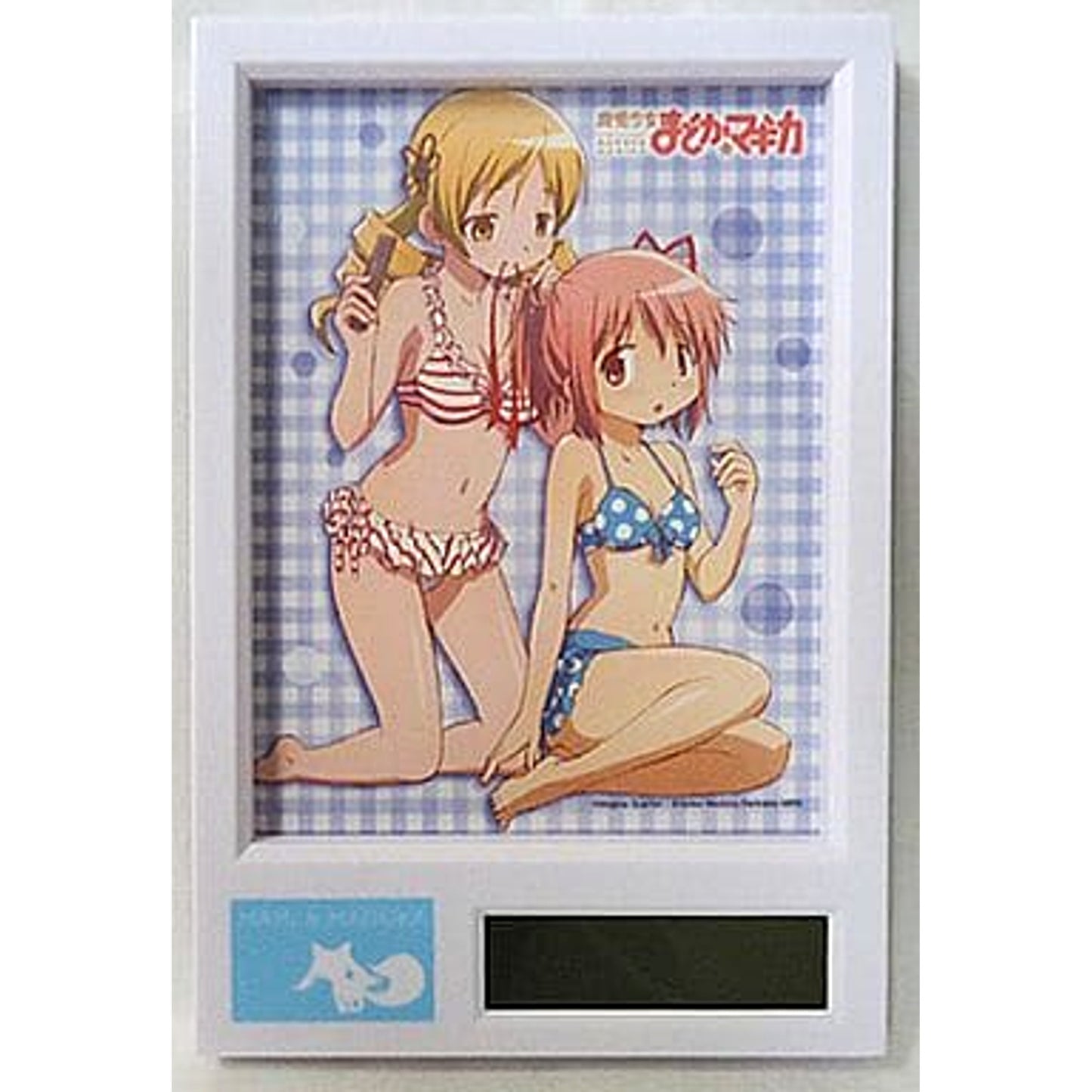 Puella Magi Madoka Magica Photo Stand Clock Dengeki G's Magazine May 2012 Bonus [USED]