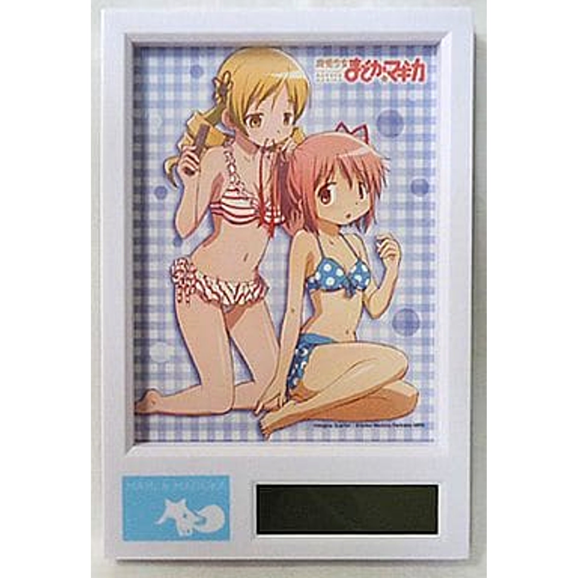 Puella Magi Madoka Magica Photo Stand Clock Dengeki G's Magazine May 2012 Bonus [USED]
