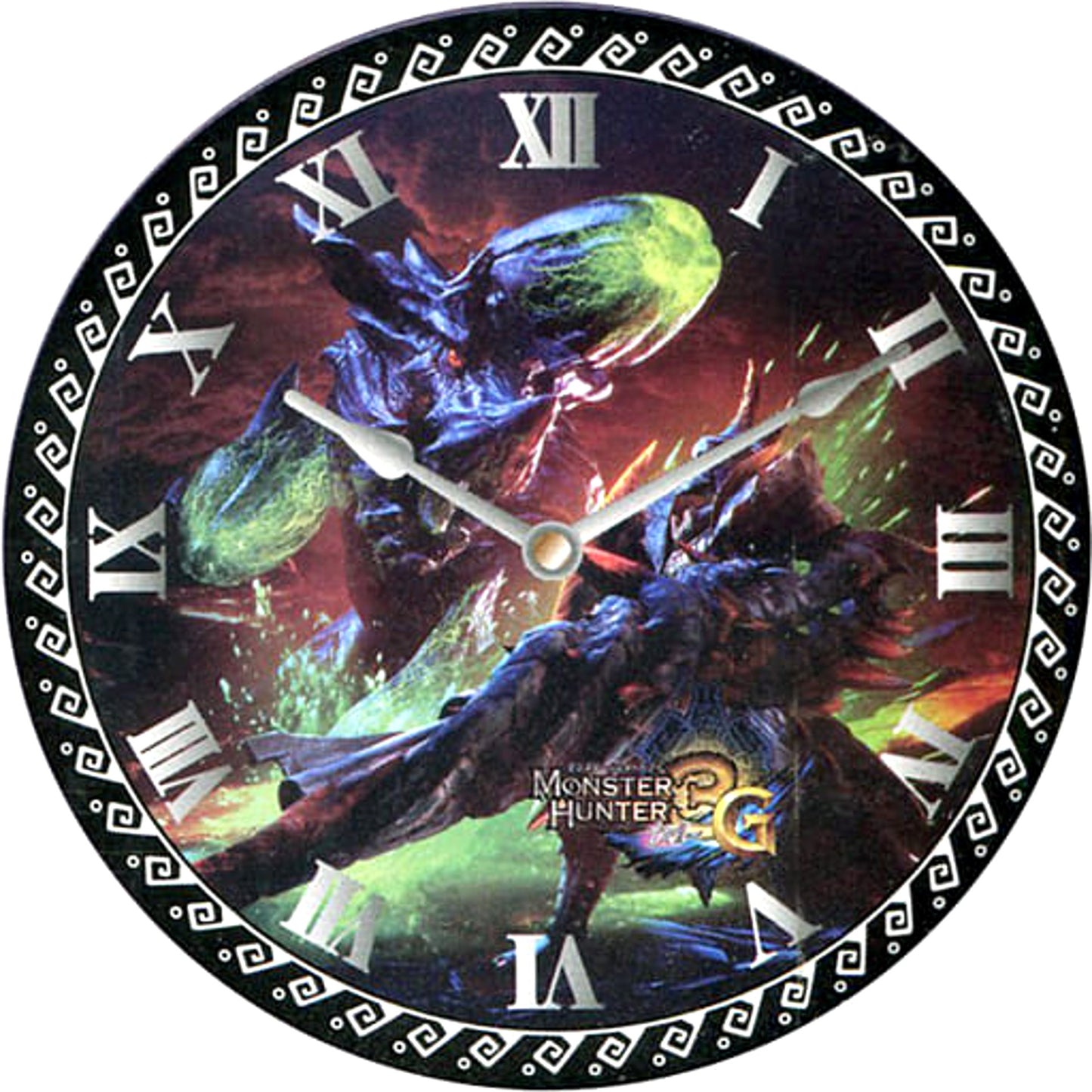 Monster Hunter 3 Ultimate Brachydios Metallic Wall Clock [USED]