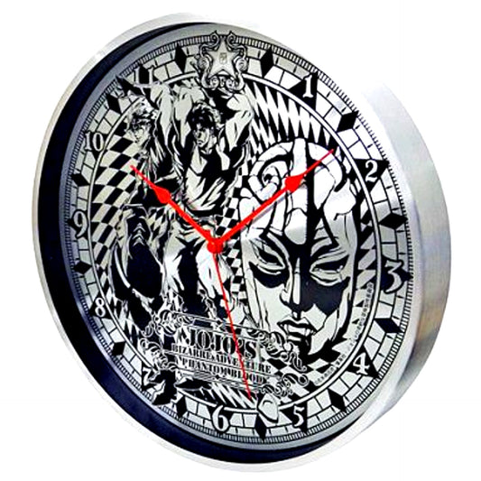 Jonathan & Dio JoJo's Bizarre Adventure Full Metal Wall Clock [USED]