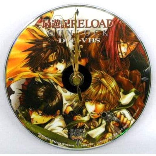 Saiyuki Reload Gunlock Sanzo Party Original Clock DVD VHS Full Set Purchase Bonus [USED]