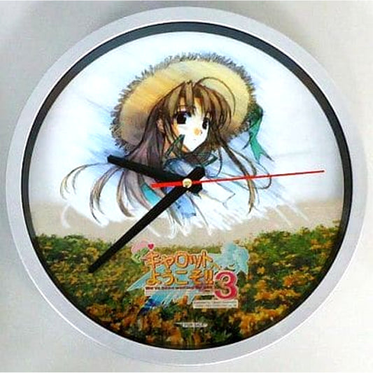 Pia Carrot 3 Sayaka Takai Wall Clock Sofmap Bonus [USED]