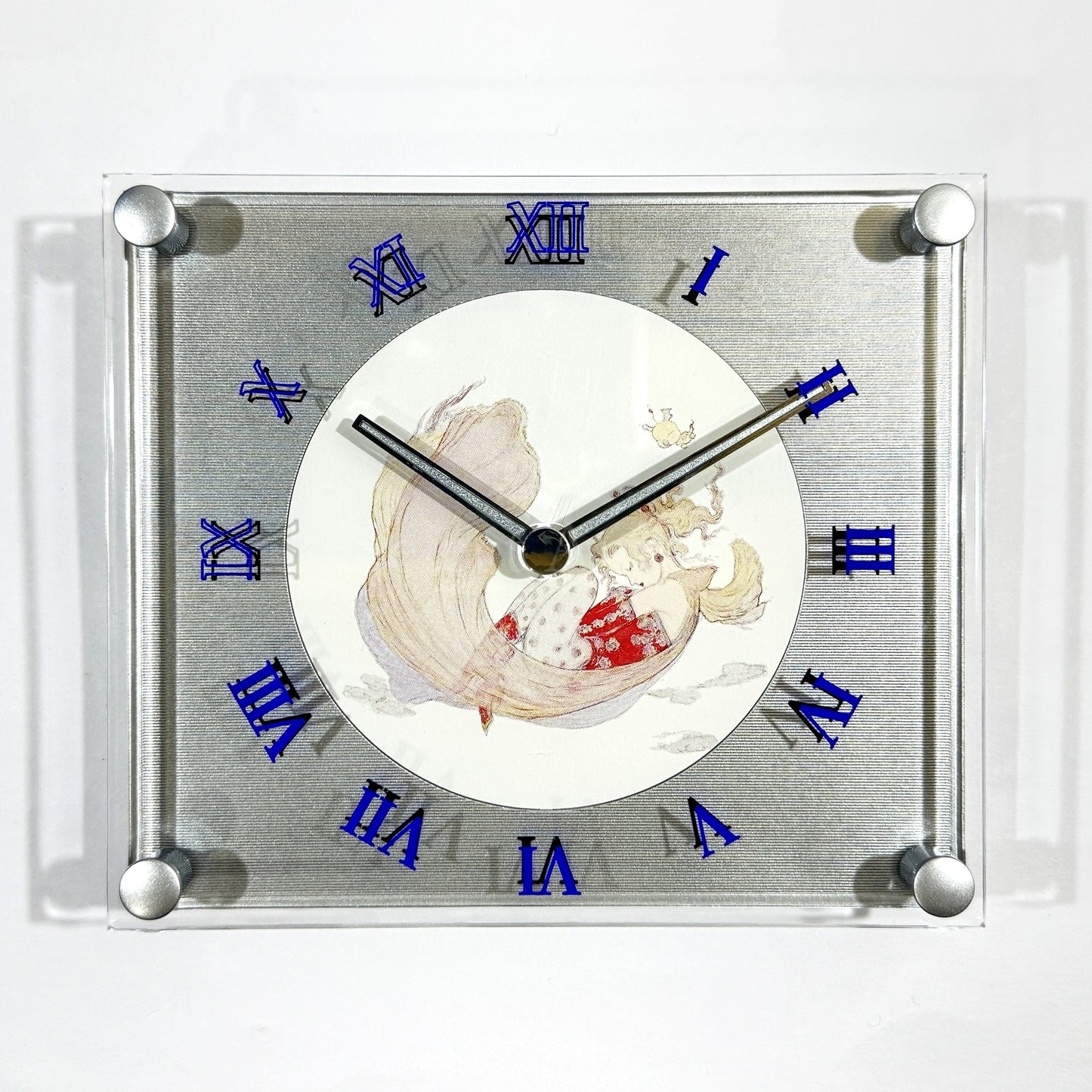 Final Fantasy Tina and Moogle Yoshitaka Amano Original Clock Final Fantasy Collection Anniversary Package Bonus [USED]