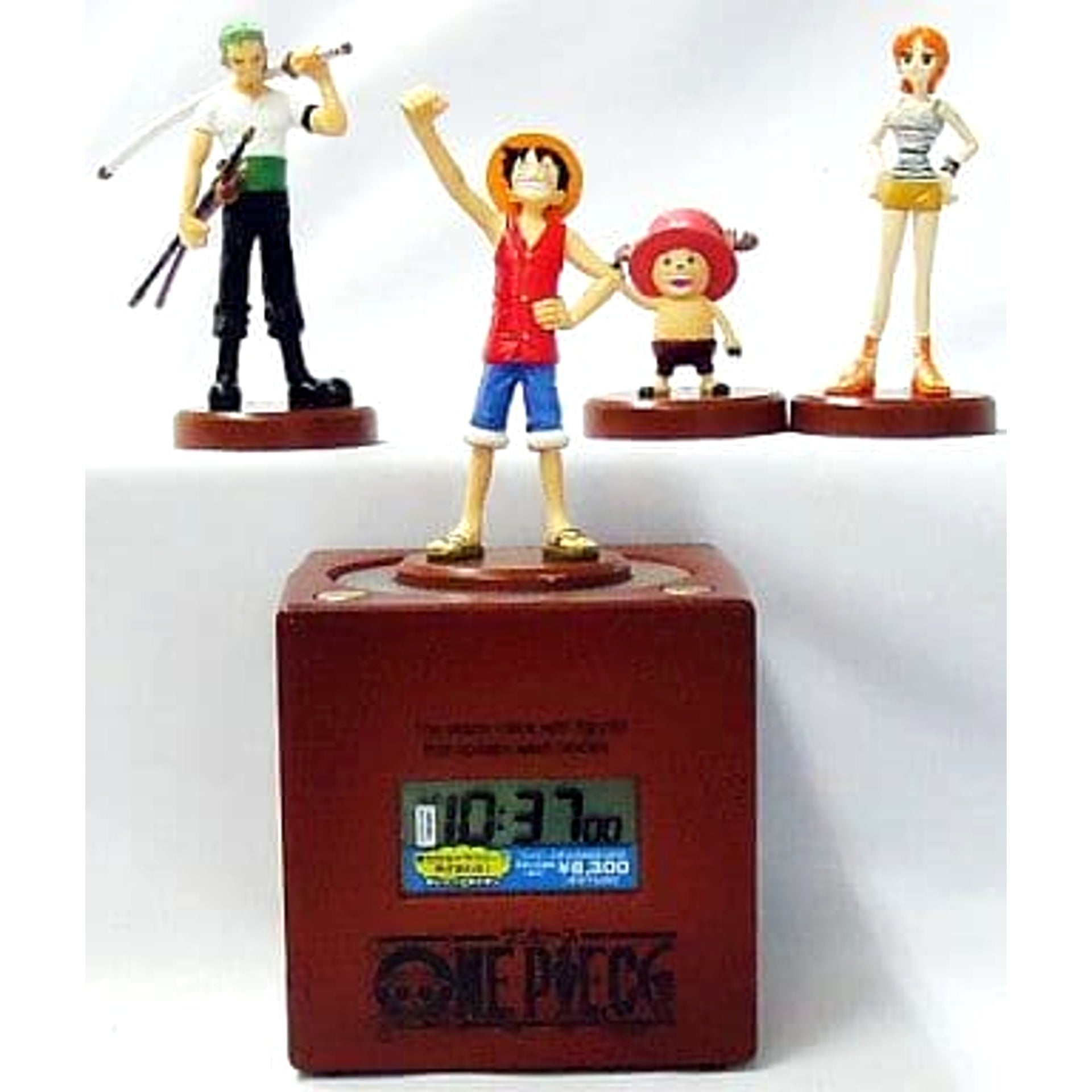 One Piece Talking Figure Alarm Clock [USED]