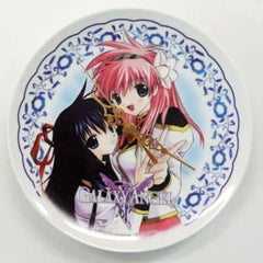 Galaxy Angel Milfeulle Sakuraba and Chitose Karasuma Illustration Plate Clock Gamers Point Reward [USED]