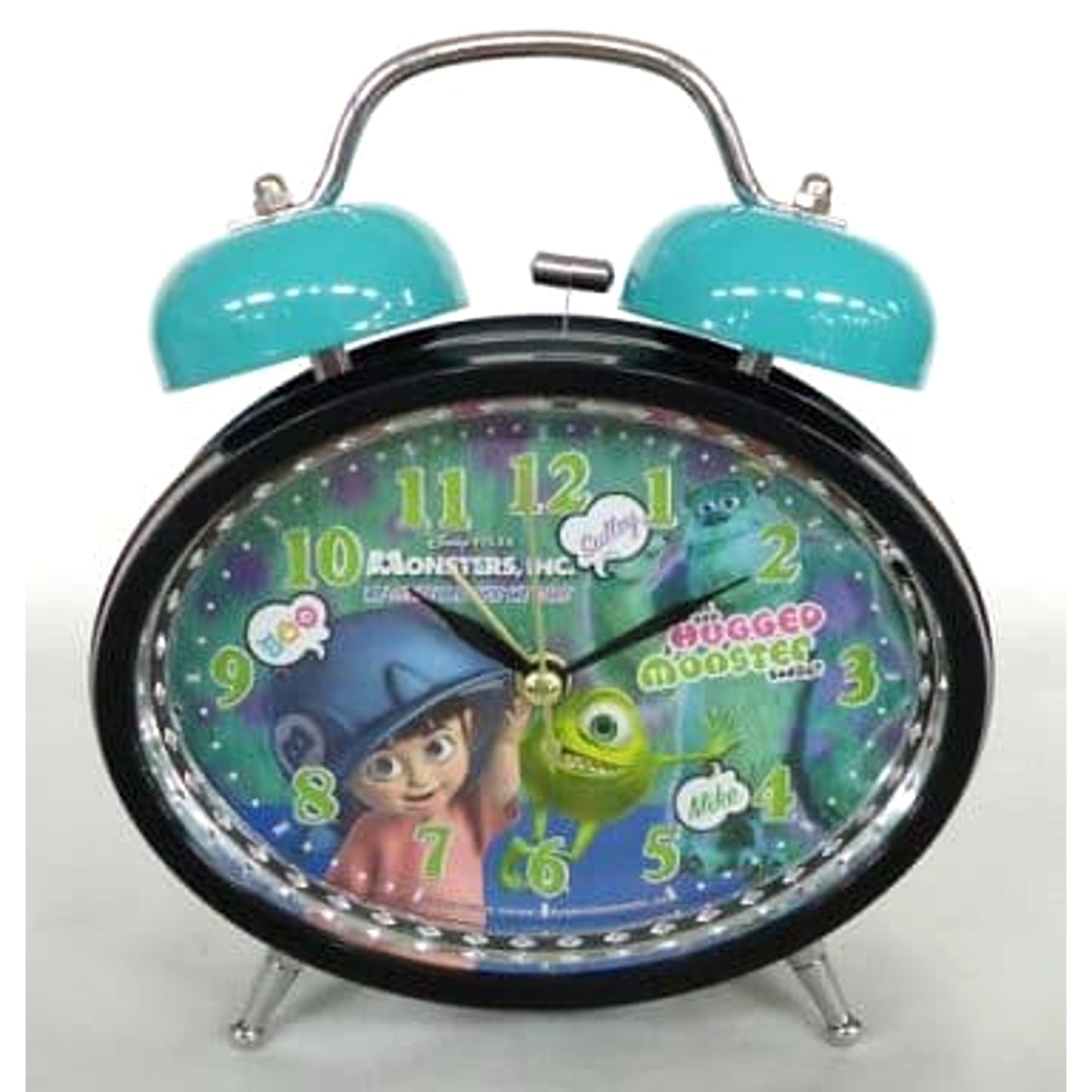 Monsters Inc Sulley Mike and Boo LED Alarm Clock [USED]
