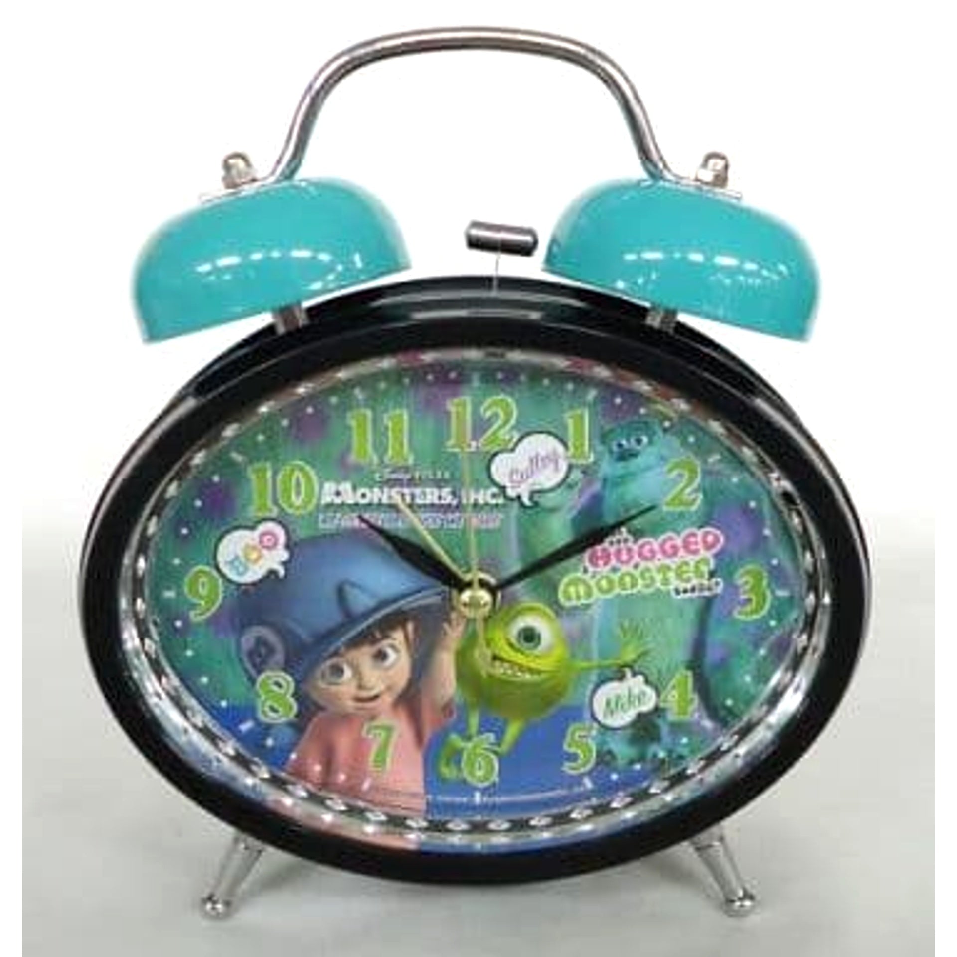Monsters Inc Sulley Mike and Boo LED Alarm Clock [USED]