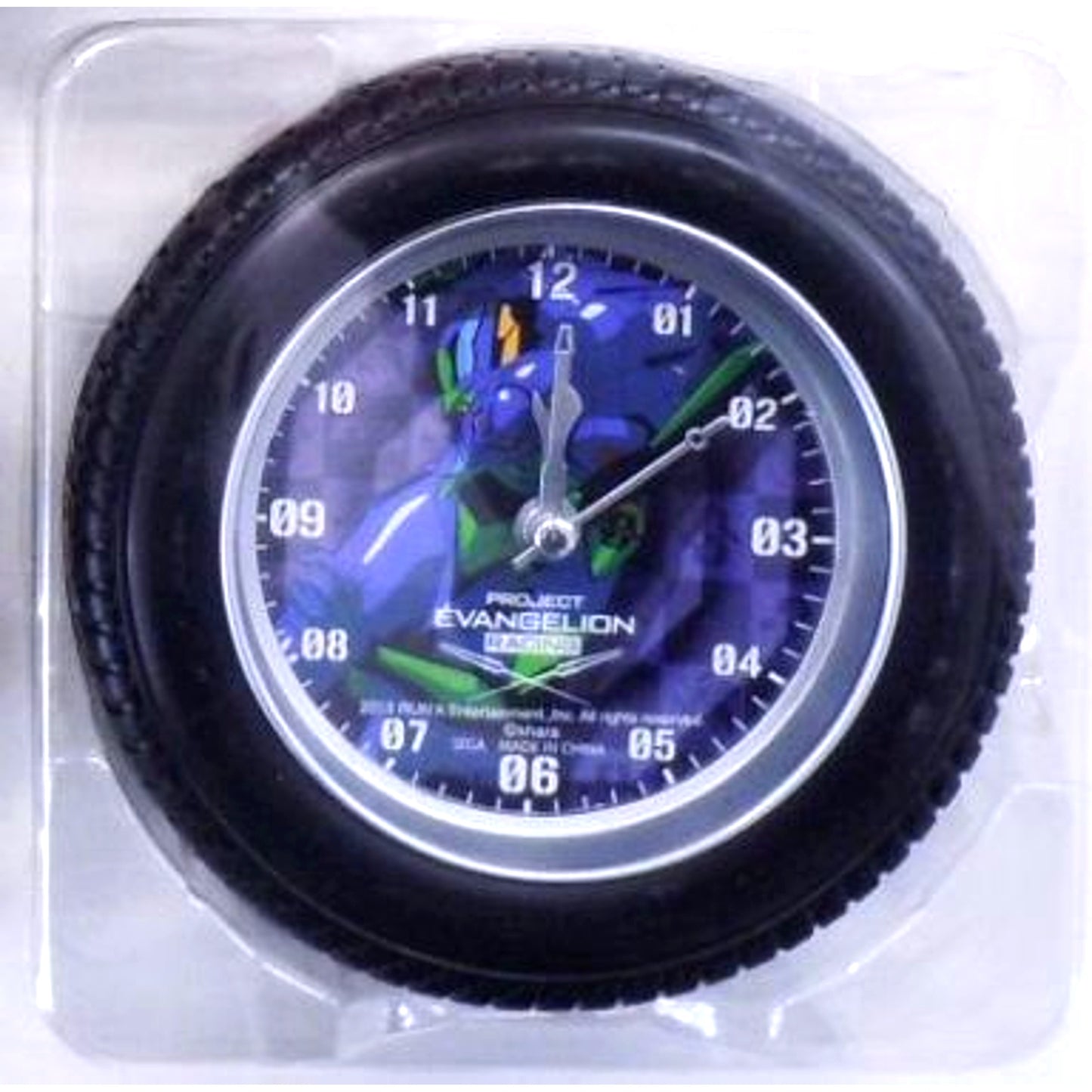 Unit-01 - Black Premium Wheel Clock Evangelion Racing [USED]