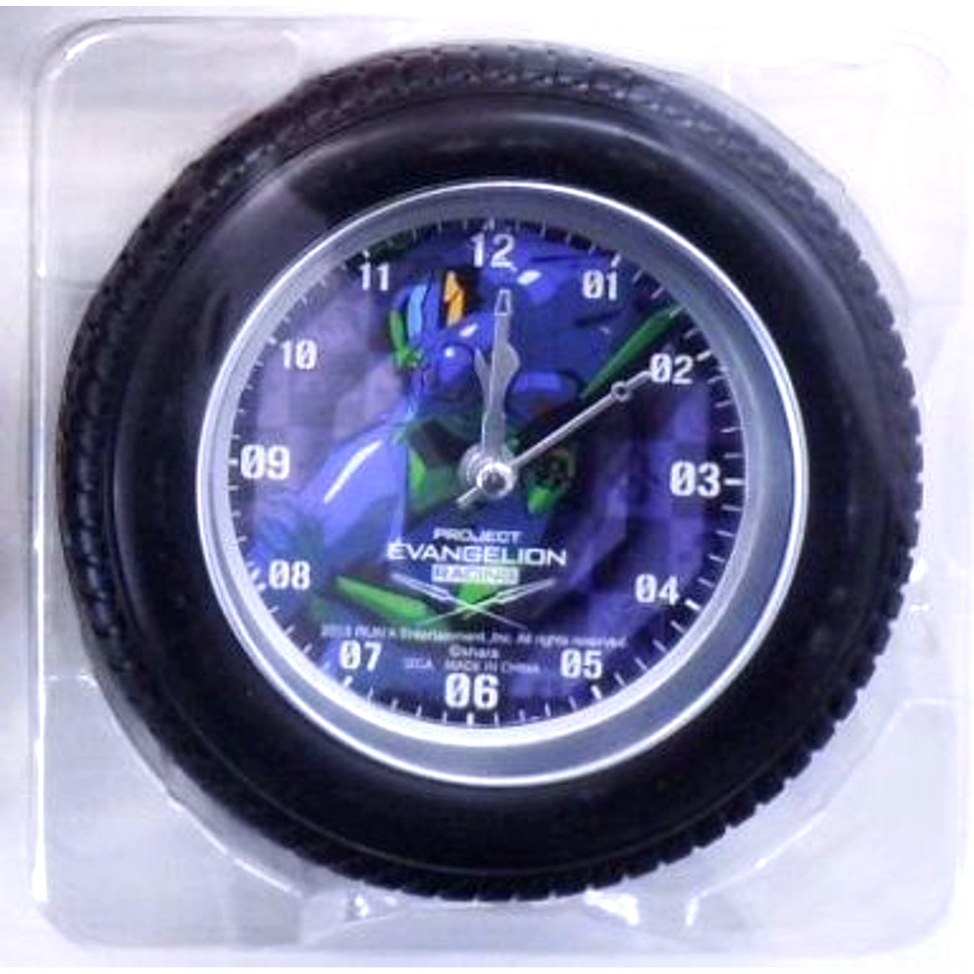 Unit-01 - Black Premium Wheel Clock Evangelion Racing [USED]