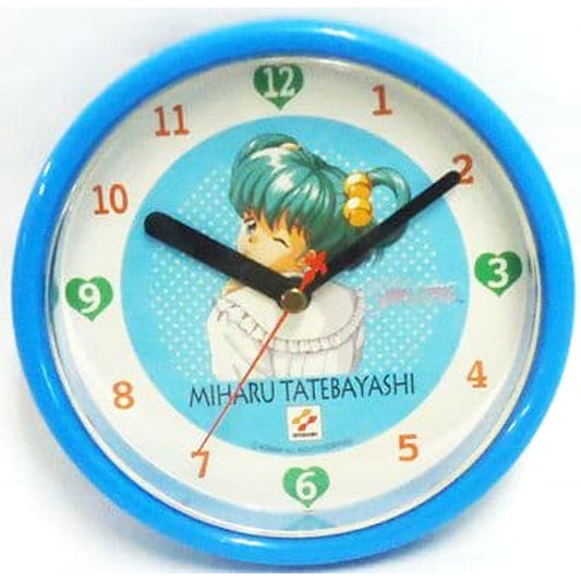 Tokimeki Memorial Miharu Tatebayashi Blue Tokimeki Wall Clock [USED]