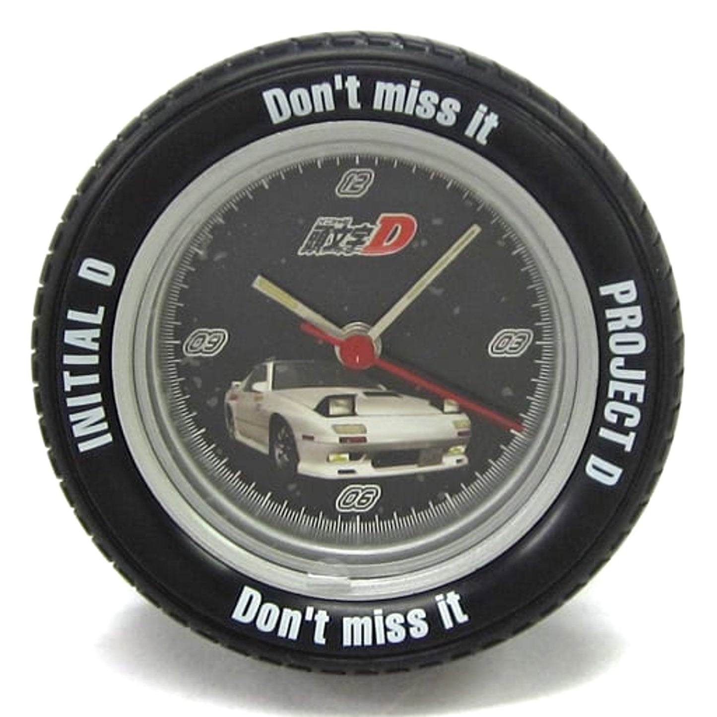 Initial D FC3S RX-7 White Inch-Up Clock [USED]