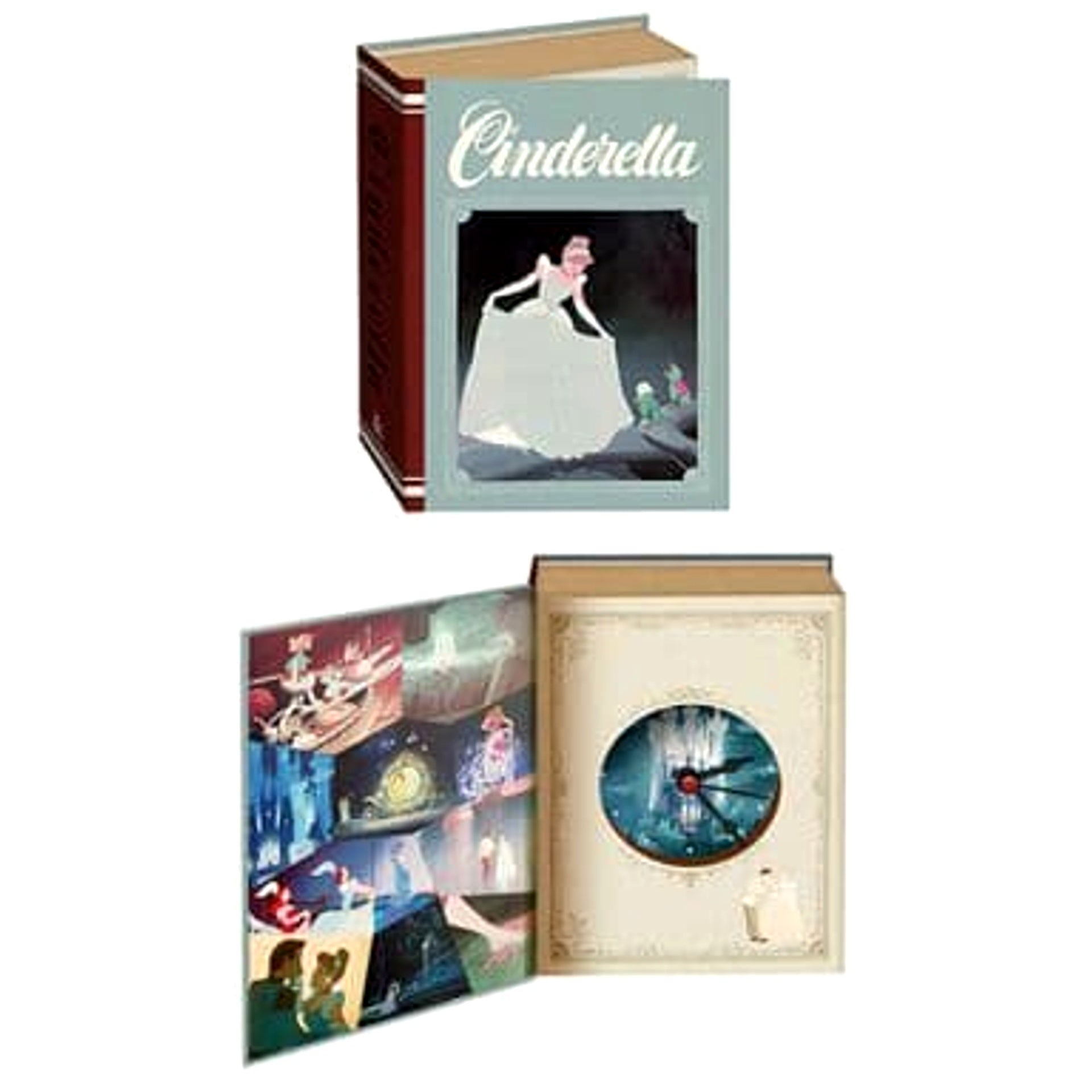 Disney Cinderella Book-style Clock Ichiban Kuji Princess & Villains Prize B [USED]