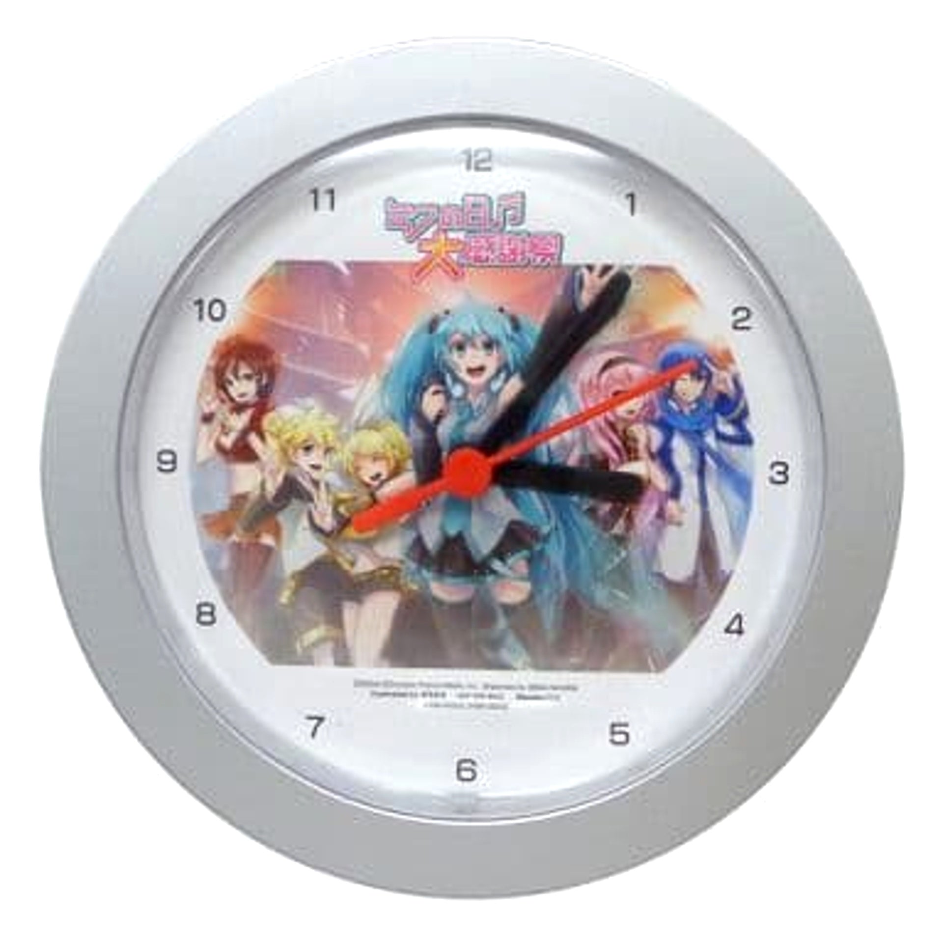 Hatsune Miku Group of 6 Wall Clock Miku no Hi Daikanshasai 2Days Complete Box WonderGOO Bonus [USED]