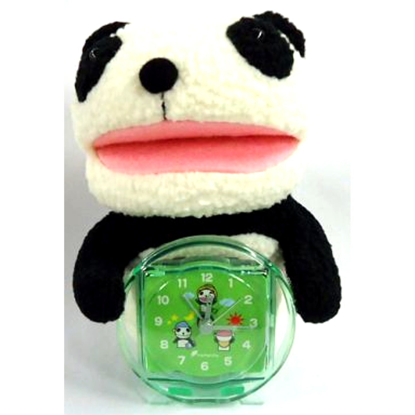 Namacha Panda Plush Clock Namacha Panda Goods Present!! Campaign Prize A [USED]