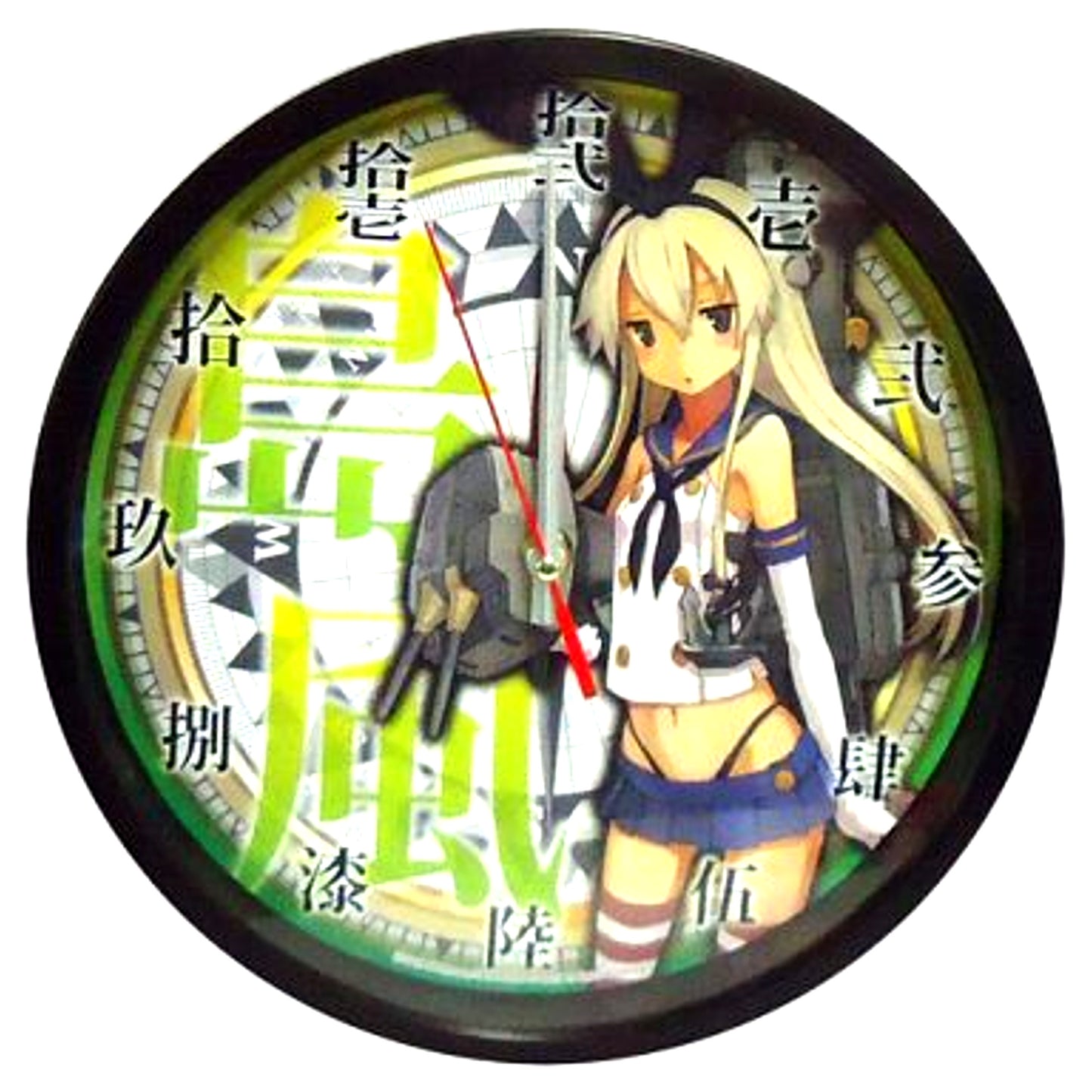Shimakaze Wall Clock Kantai Collection -KanColle- [USED]