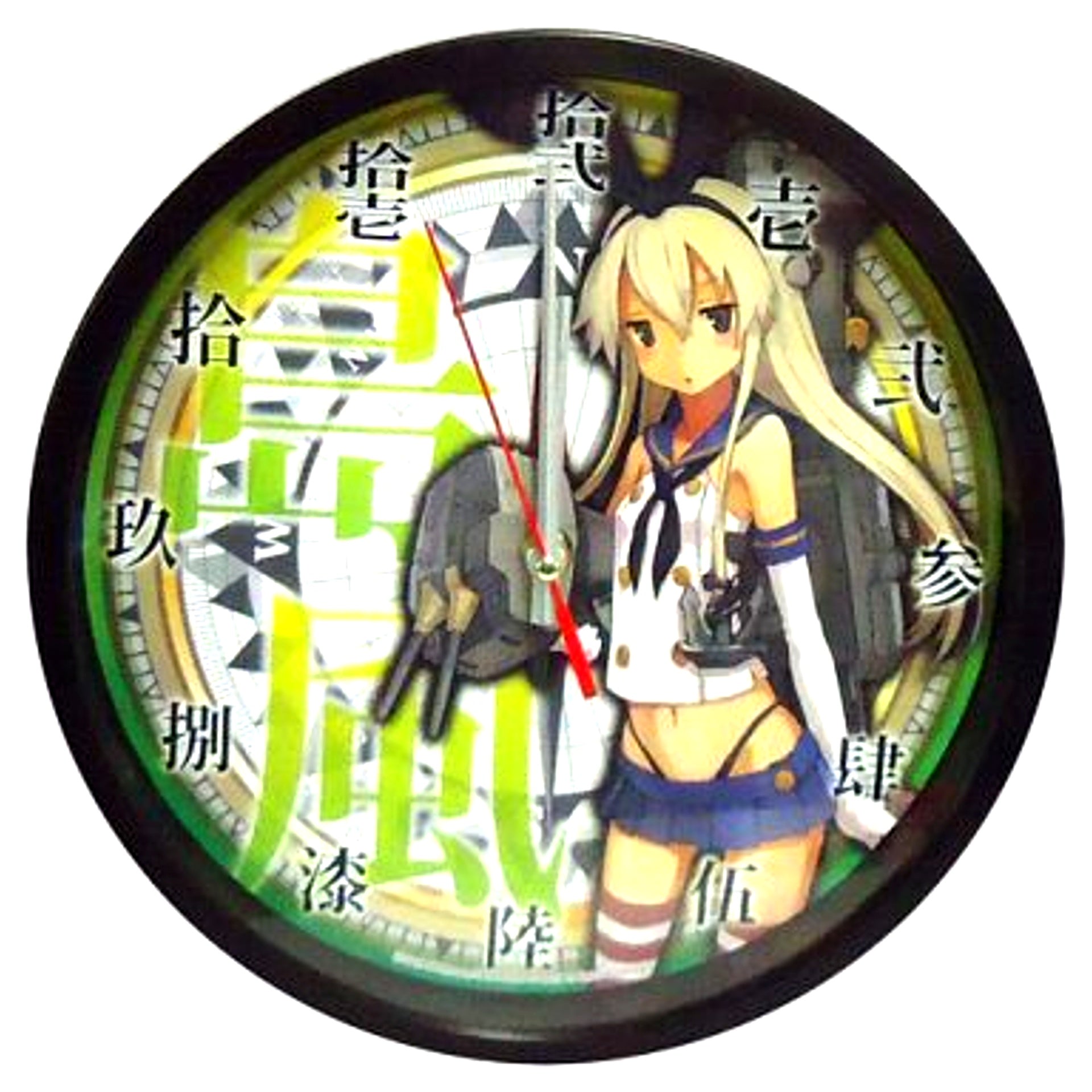 Shimakaze Wall Clock Kantai Collection -KanColle- [USED]