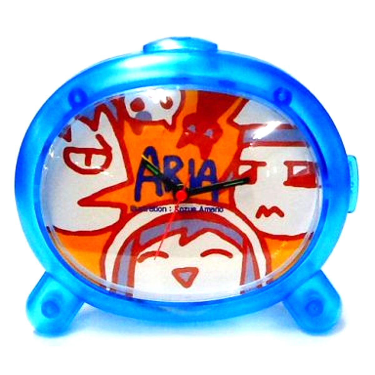 3 Juniors President Aria Ver Clear Blue ARIA Original Voice Alarm Clock Monthly Comic Blade Mail Order [USED]