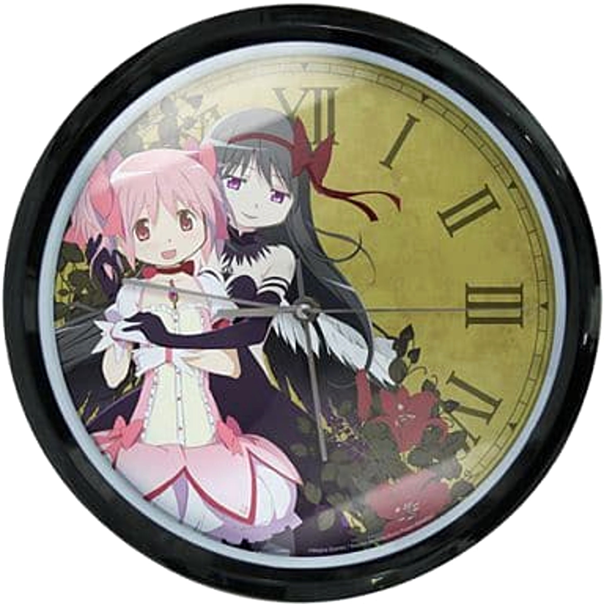 Puella Magi Madoka Magica The Movie Rebellion Madoka Kaname & Homura Akemi Wall Clock [USED]