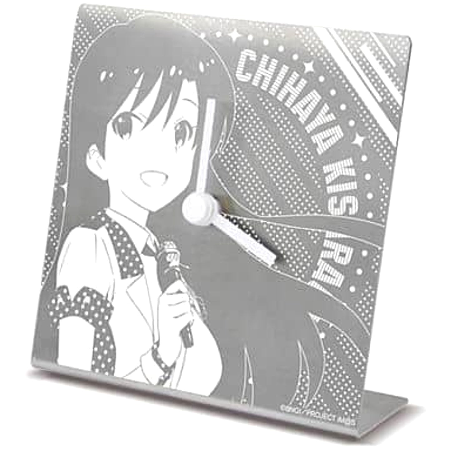 The Idolmaster Chihaya Kisaragi Desk Clock [USED]