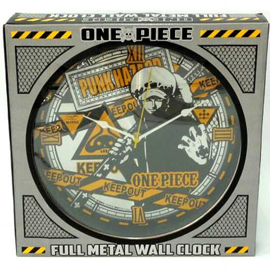 Trafalgar Law Half Body One Piece Punk Hazard Arc Full Metal Wall Clock [USED]