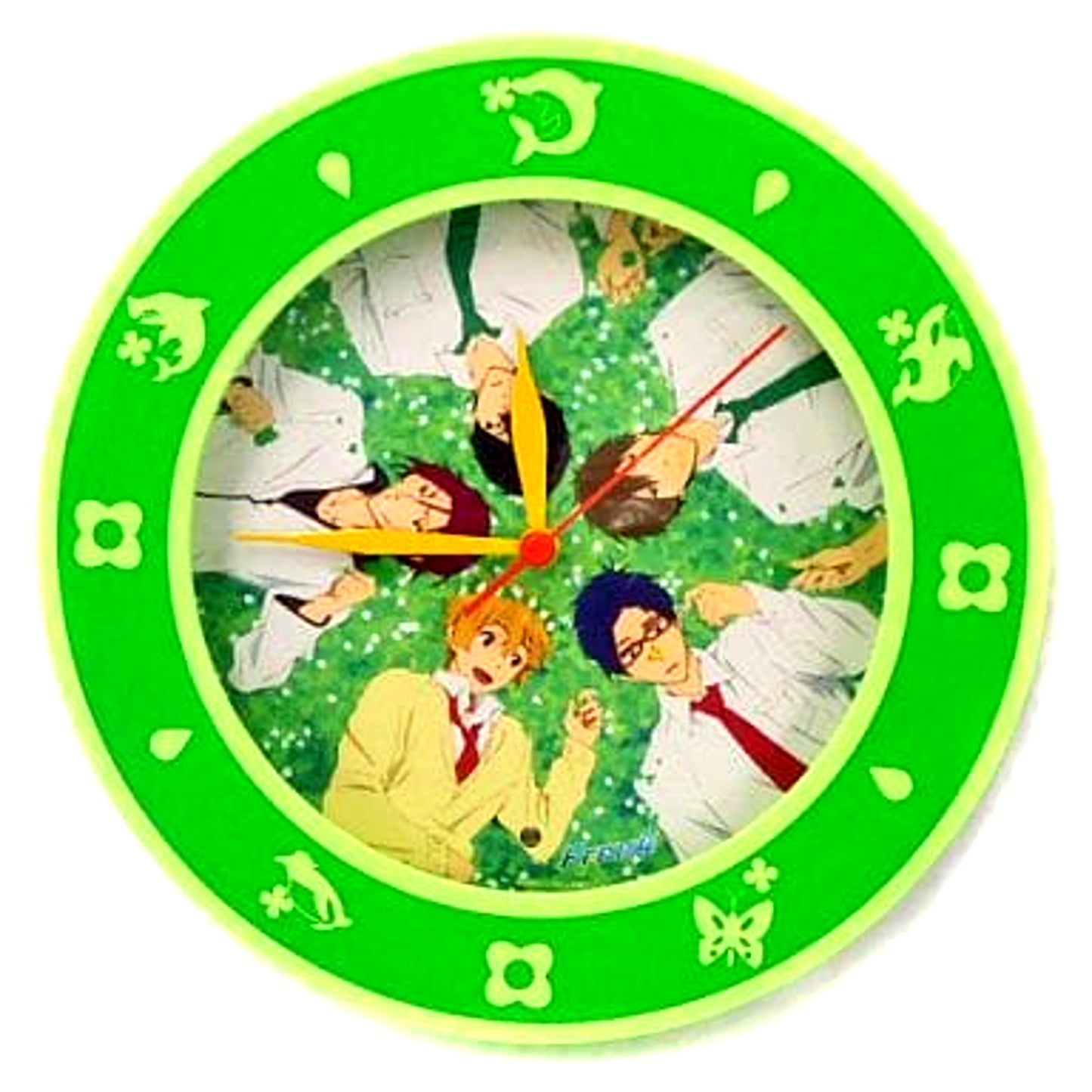 Haruka and Makoto and Nagisa and Rin and Rei Free! Voice Clock [USED]