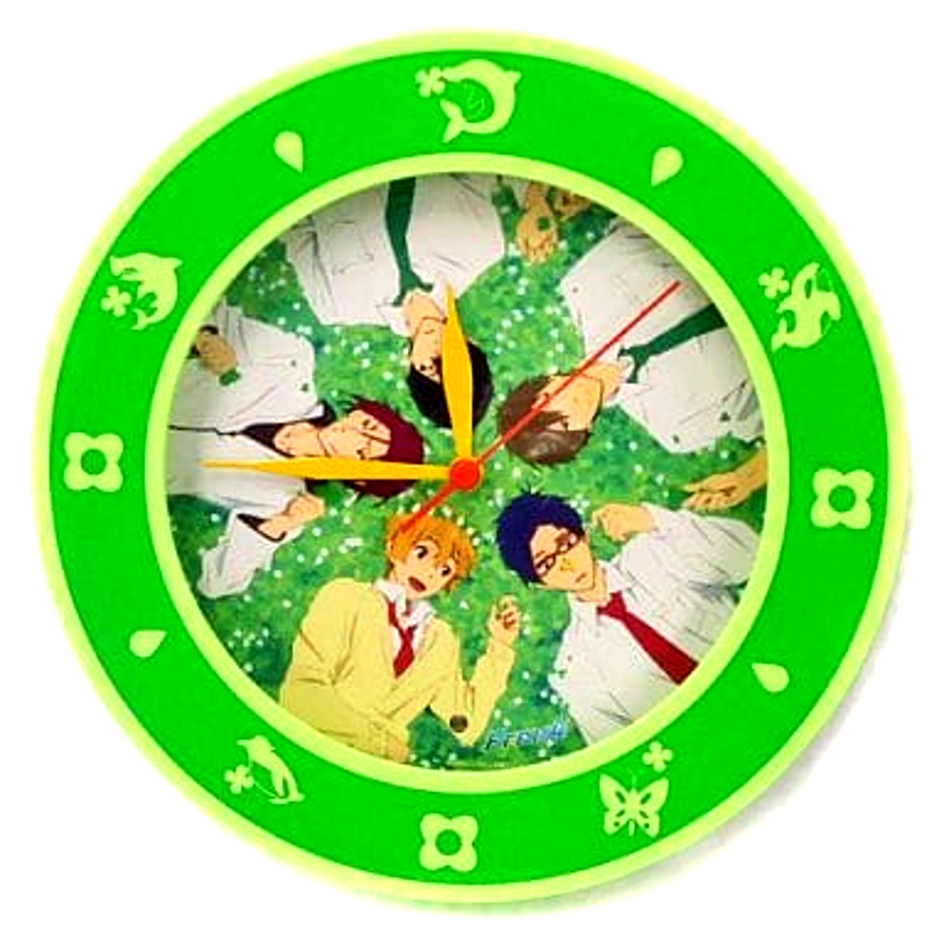 Haruka and Makoto and Nagisa and Rin and Rei Free! Voice Clock [USED]