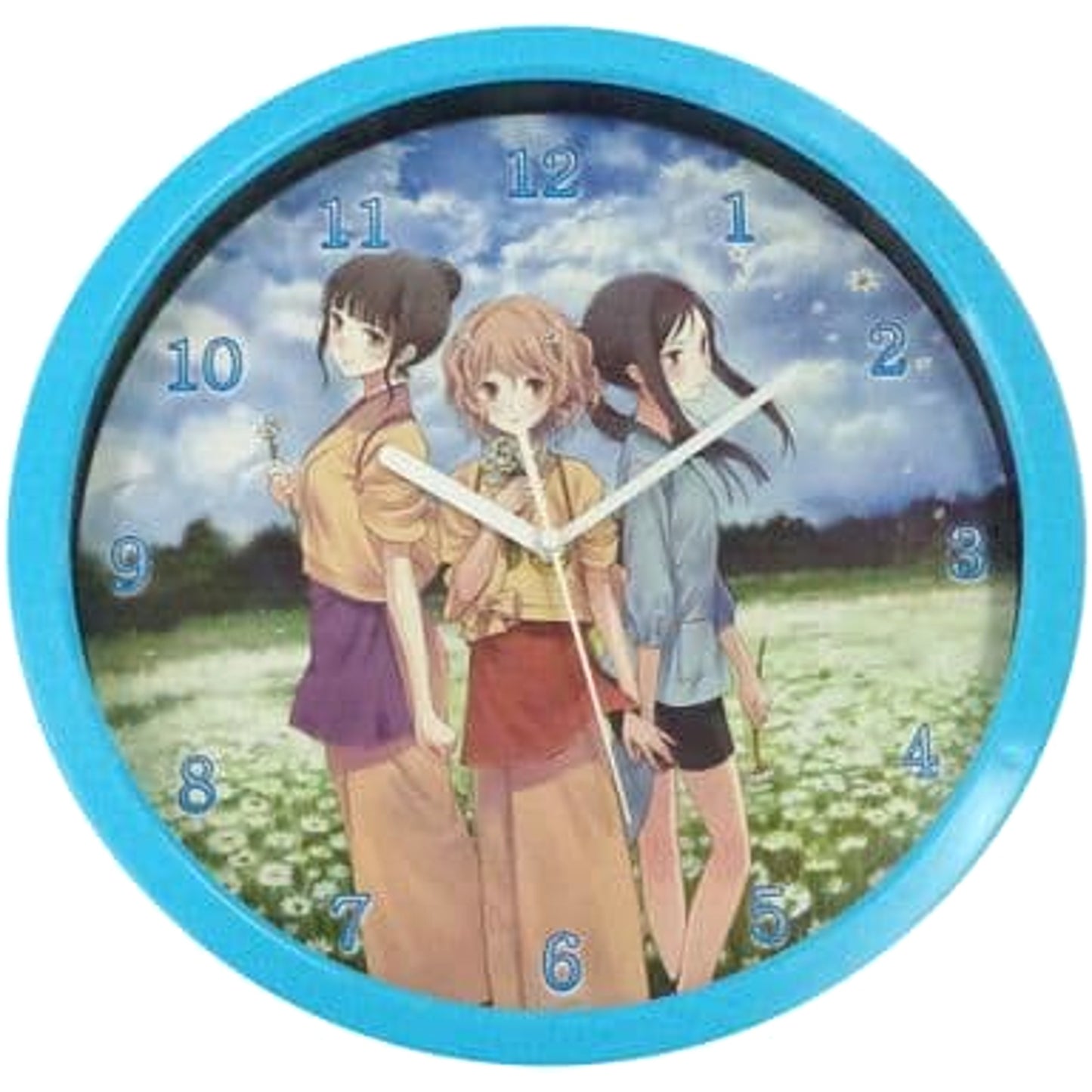 Hanasaku Iroha Ohana Matsumae Minko Tsurugi and Nako Oshimizu Wall Clock [USED]