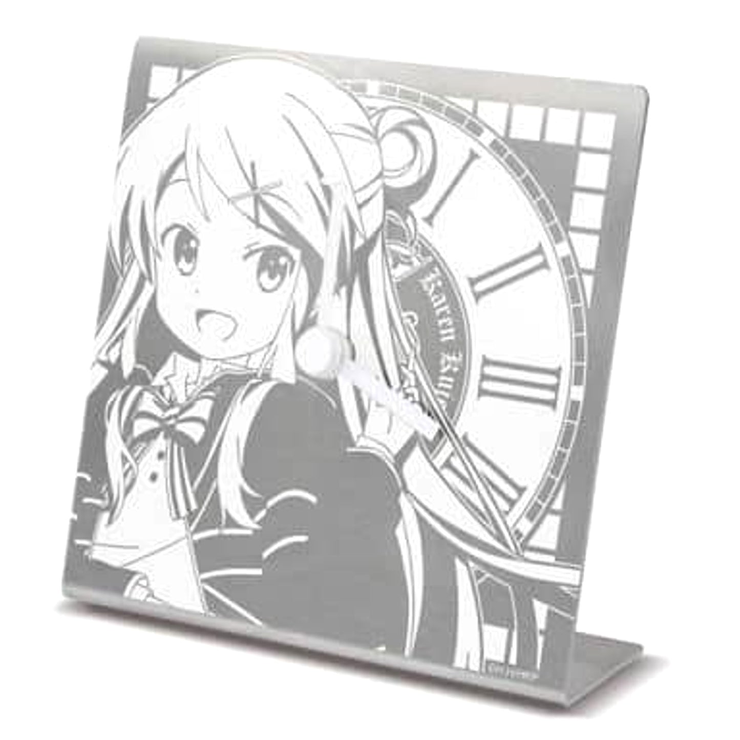 Hello!! Kin-iro Mosaic Karen Kujo Desk Clock [USED]
