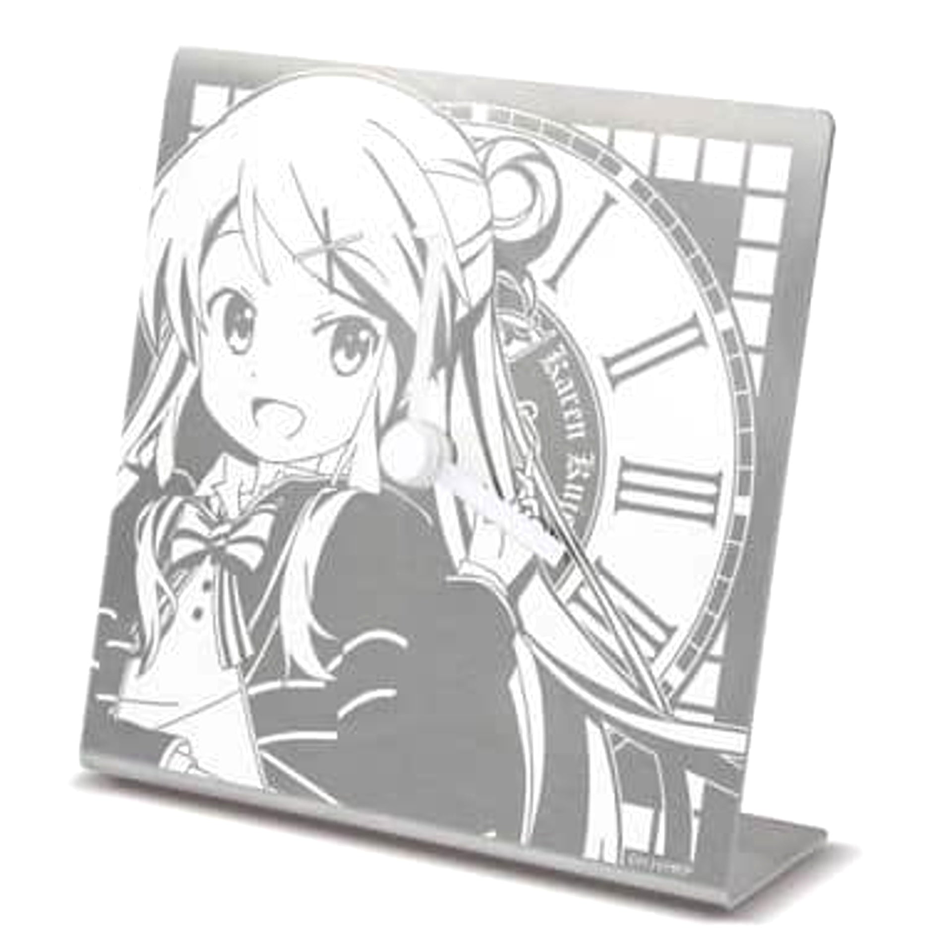 Hello!! Kin-iro Mosaic Karen Kujo Desk Clock [USED]